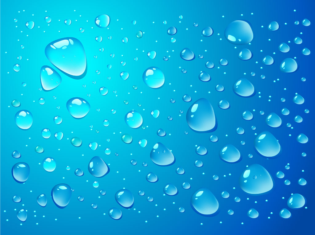 FreeVector-Water-Drop-background